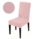Housse de Chaise Rose en jacquard
