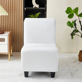 Housse de fauteuil crapaud blanc