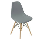 Housse de chaise scandinave gris clair